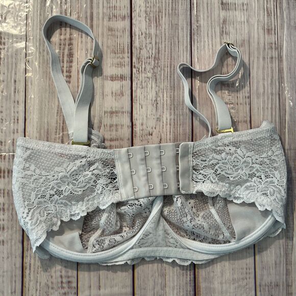 Natori Back Clasp Lace Bra Underwire Size 32G - Picture 2 of 7